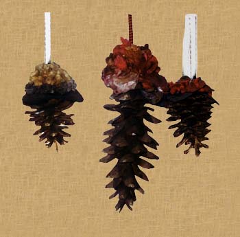 Pine Cone Ornaments